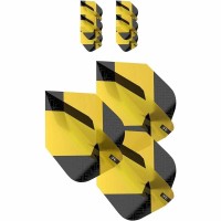 Masquedardos Plumas Target Tag Black Yellow (3 Sets) No6 337780