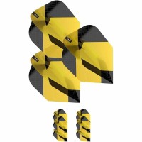 Masquedardos Plumas Target Tag Black Yellow (3 Sets) No6 337780