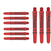 Masquedardos Cañas Target Pro Grip Tag Shaft Short 3 Sets Red Black (xxmm) 380320