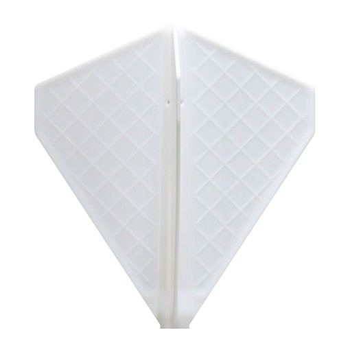 Masquedardos Piume Cosmo Darts Flight Pro V-6 bianco