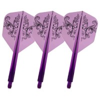 Masquedardos Plumas Condor Axe Shape Charm Rosa Kwok L 33.5mm 3 Uds.