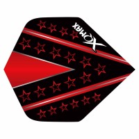 Masquedardos Plumas Flights Xqmax Pet Darts Standard Red Star Qd8201260