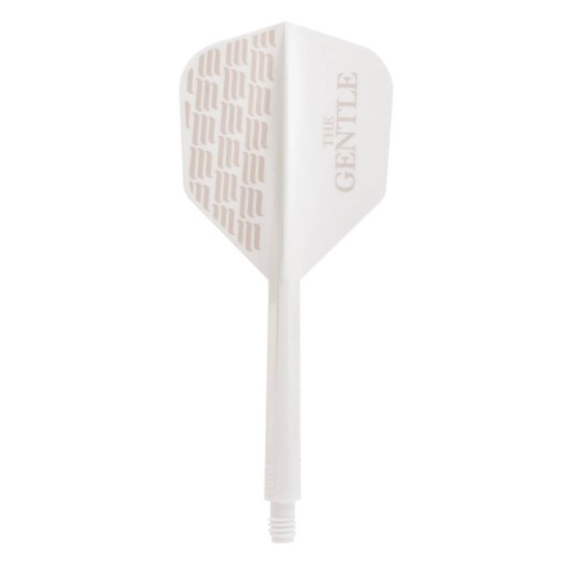 Masquedardos Plumas Condor Axe Shape The Gentle White M 27.5mm 3 Uds.