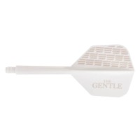 Masquedardos Plumas Condor Axe Shape The Gentle White L 33.5mm 3 Uds.