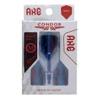 Masquedardos Plumas Condor Axe Shape Matt Campbell Ginja Ninja Azul L 33.5mm 3 Uds. Negro