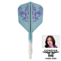 Masquedardos Penne condor Axe Forma Charm Rosa Kwok Blue L 33.5mm Voi tre.