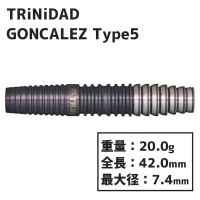 Masquedardos Dary Trinidad Darts Gonzalez Type 5 P.plastico 90% 20g