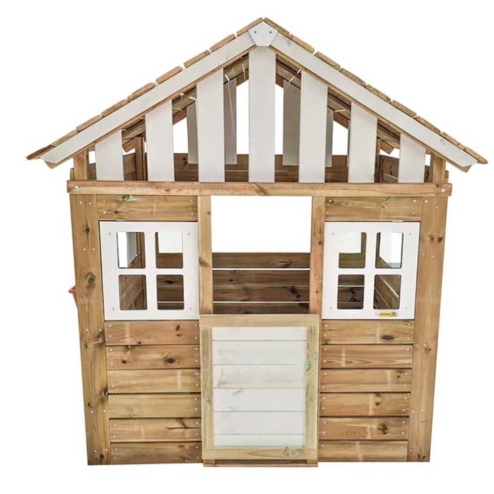 Masquedardos Casita Infantil De Madera Masgames Lollipop Xl Blanca Ma800547