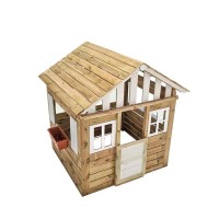 Masquedardos Casita Infantil De Madera Masgames Lollipop Xl Blanca Ma800547