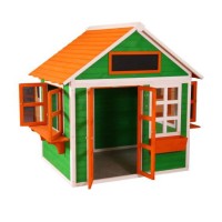 Masquedardos Casita Infantil De Madera Masgames Flam Ma800585