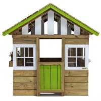 Masquedardos Casita Infantil De Madera Masgames Lollipop Verde Ma800523