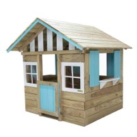 Masquedardos Casita Infantil De Madera Masgames Lollipop Azul Ma800525