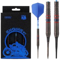 Masquedardos Dardos Cuesoul Engine V7 Blue Hope Soft Tip Steel Tip 90% 21g Csop-90m21k25