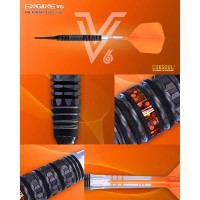 Masquedardos Dardos Cuesoul Engine V6 Orange Hope Soft Tip 90% 18g Csop-90r18k24