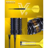 Masquedardos Dardos Cuesoul Engine V9 Gold Hope Soft Tip Steel Tip. 90% 22g Csop-90m22k27