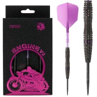 Masquedardos Dardos Cuesoul Engine V2 Purple Hope Steel Tip 90% 22g Csop-90y22k20