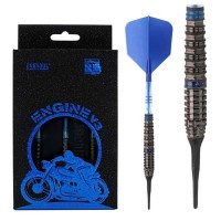 Masquedardos Dardos Cuesoul Engine V3 Blue Hope Soft Tip 90% 18g Csop-90r18k21