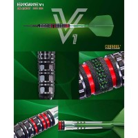 Masquedardos Dardos Cuesoul Engine V1 Green Hope Soft Tip 90% 21g Csop-90r21k19