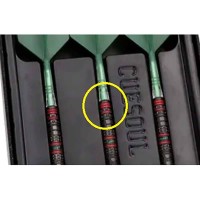 Masquedardos Dardos Cuesoul Engine V1 Green Hope Soft Tip 90% 19g Csop-90r19k19