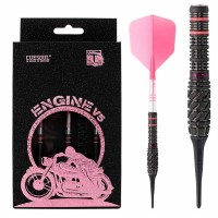 Masquedardos Dardos Cuesoul Engine V5 Pink Hope Soft Tip 90% 21g Csopp-90r21k23