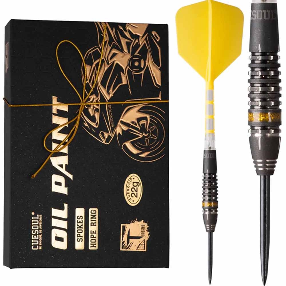 Masquedardos Dardos Cuesoul Darts Motorcicle Hope Rinf Yellow 90% 20g