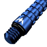 Masquedardos Cañas Mission Aluminio Atom Shaft Blue 41mm M001428