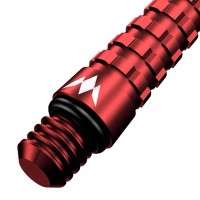 Masquedardos Cañas Mission Aluminio Atom Shaft Red 47mm M001426