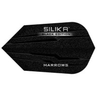 Masquedardos Plumas Harrows Darts Flights Slim Silika Black   Hf5183