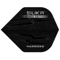 Masquedardos Plumas Harrows Darts Flights No2 Silika Black