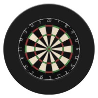 Masquedardos Surround Designa Dartboard Heavy Duty Plain Black Su049-black