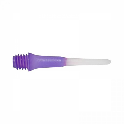 Masquedardos Punta Lippoint Due Tono Gradazione Viola Short 2ba 22.5mm 30 unità