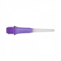 Masquedardos Punta Lippoint Due Tono Gradazione Viola Short 2ba 22.5mm 30 unità