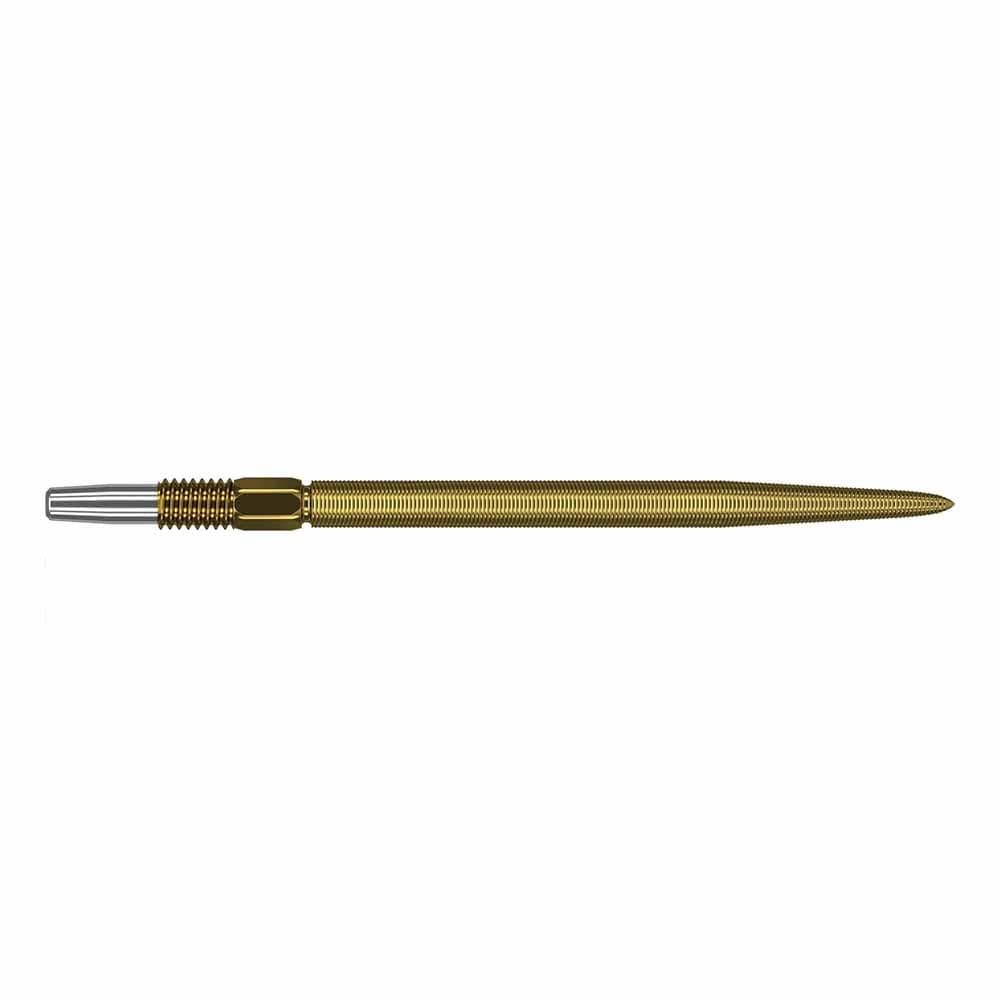 Masquedardos Puntas  Target Darts Swiss Nano Point Gold 40mm  340179