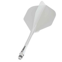 Masquedardos Plumas Winmau Darts Fusion White Short 22-64mm 8778