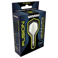 Masquedardos Plumas Winmau Darts Fusion White Short 22-64mm 8778