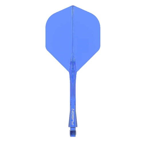 Masquedardos Plumas Winmau Darts Fusion Blue Short 22-64mm 8780