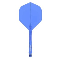 Masquedardos Plumas Winmau Darts Fusion Blue Short 22-64mm 8780