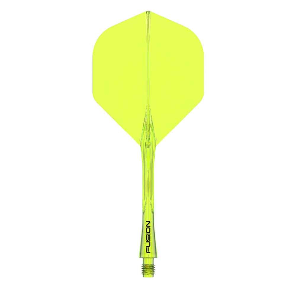 Masquedardos Plumas Winmau Darts Fusion Yellow Intbetween 28-70mm 8781