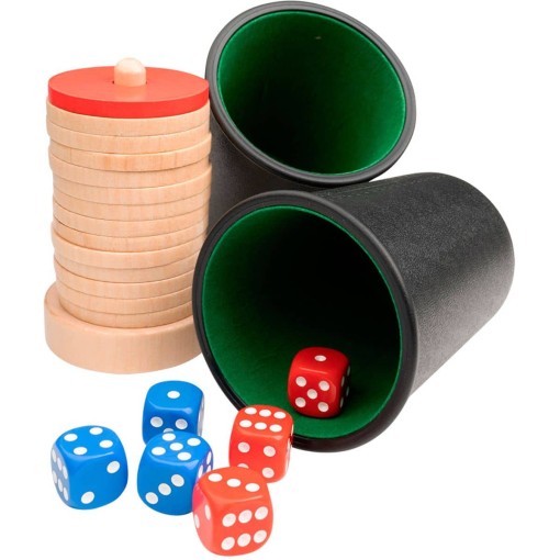 Masquedardos Schocken Philos Dice Cups Chips 7105.602