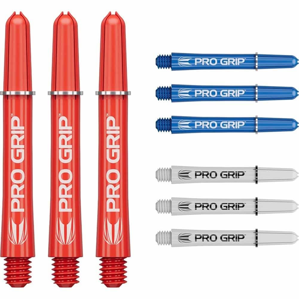 Masquedardos Cañas Target Pro Grip Shaft Short 3 Sets Rojo-azul-blanco(34mm) 380383