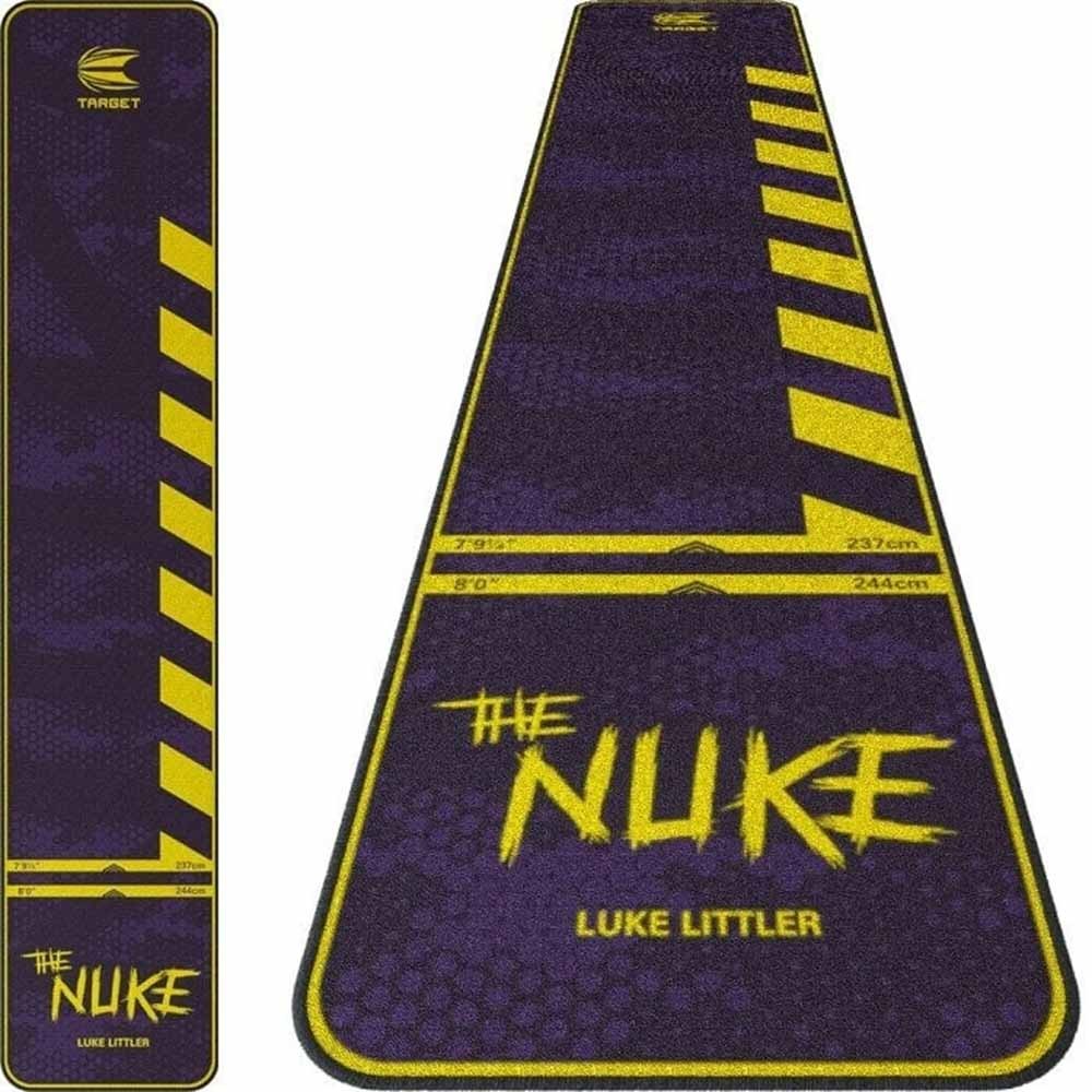 Masquedardos Ochrana podlahy Dart Mat Target Darts Luke The Nuke Littler 300 x 60cm 440090