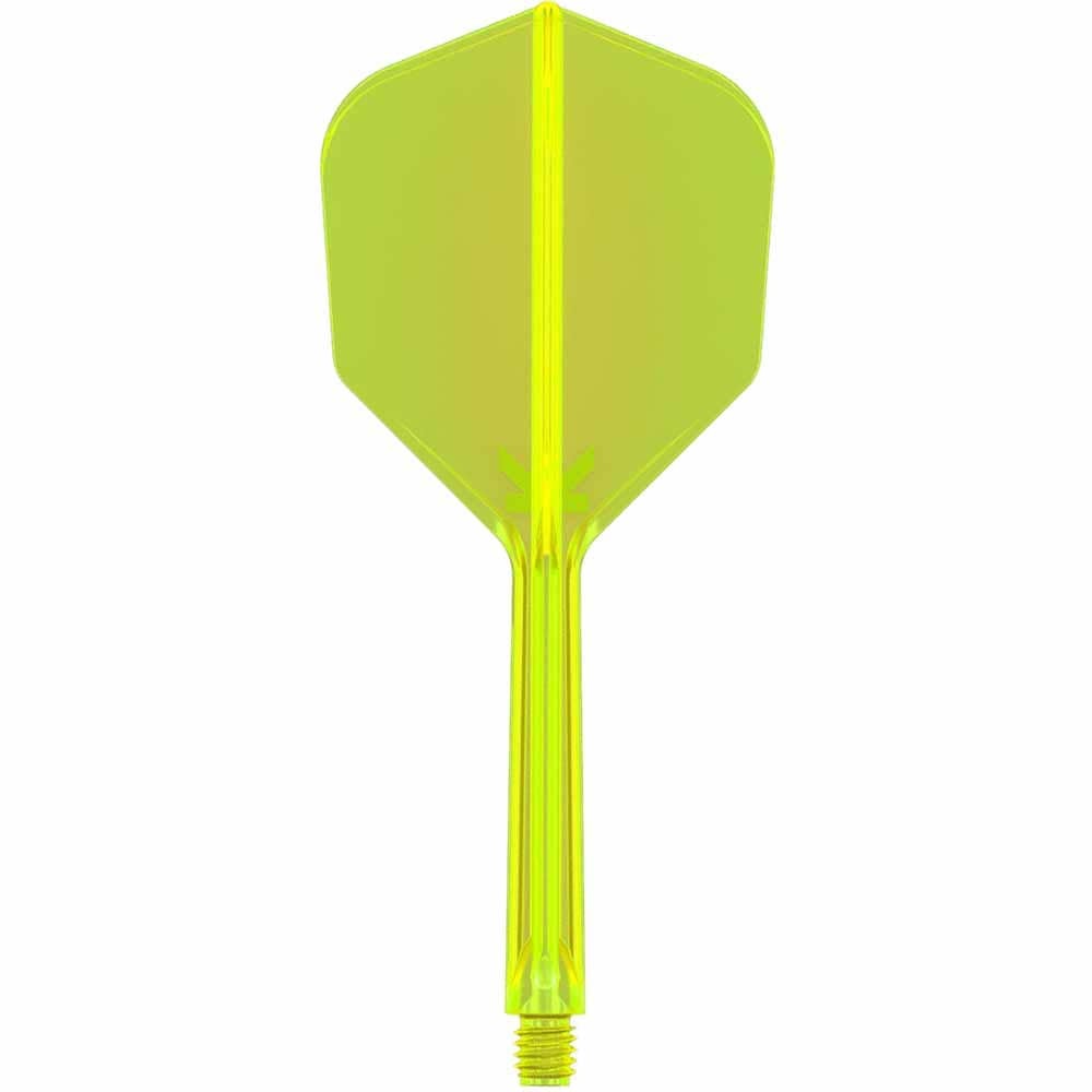 Masquedardos Plumas Target K-flex No.6 Shape Neon Yellow Inter 410050