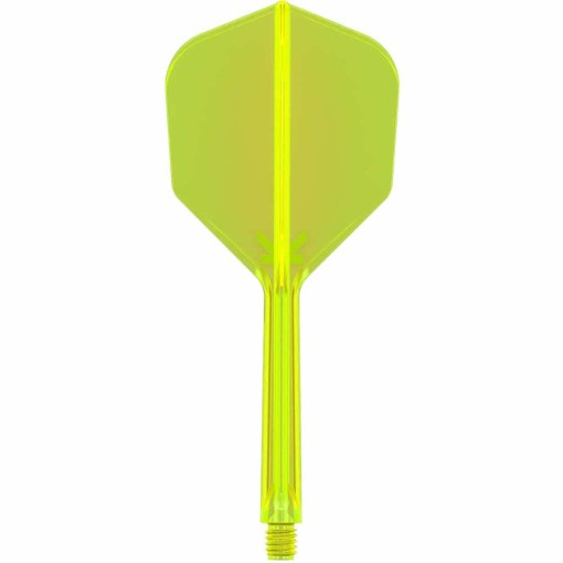 Masquedardos Plumas Target K-flex No.6 Shape Neon Yellow Inter 410050