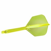 Masquedardos Plumas Target K-flex No.6 Shape Neon Yellow Inter 410050