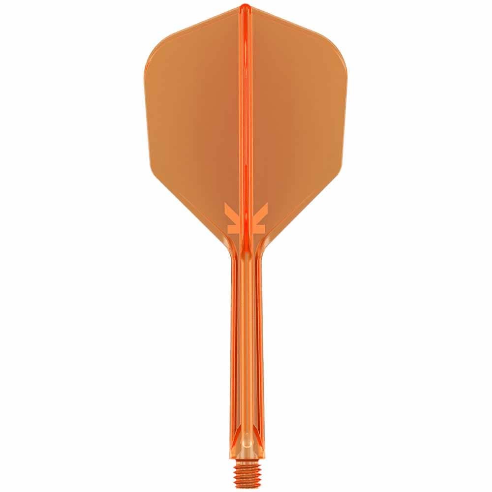 Masquedardos Plumas Target K-flex No.6 Shape Neon Orange Medium  410045