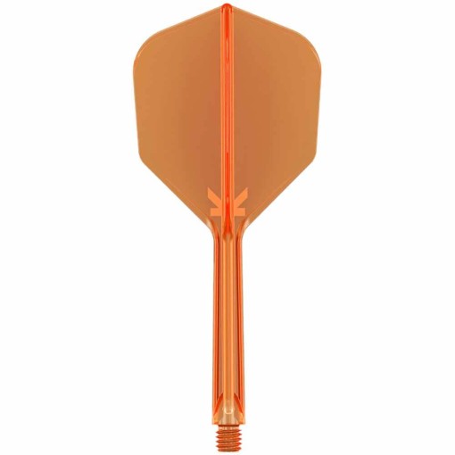 Masquedardos Plumas Target K-flex No.6 Shape Neon Orange Medium  410045