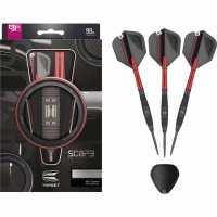 Masquedardos Dardo Target Darts Escopo 03 Ponto suíço 90% 25gr 190339