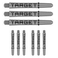 Masquedardos Cañas Target Pro Grip Tag Shaft Med 3 Sets Gris (48mm) 380362