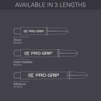 Masquedardos Cane Target Pro Grip Shaft Int 3 Sets Roșu-albastru-alb (41mm) 380387