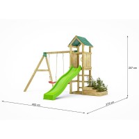 Masquedardos Fungoo Green Space Garden Parco per bambini con giardini, Tobogán e Columpios S-08860-p-k-xg-1